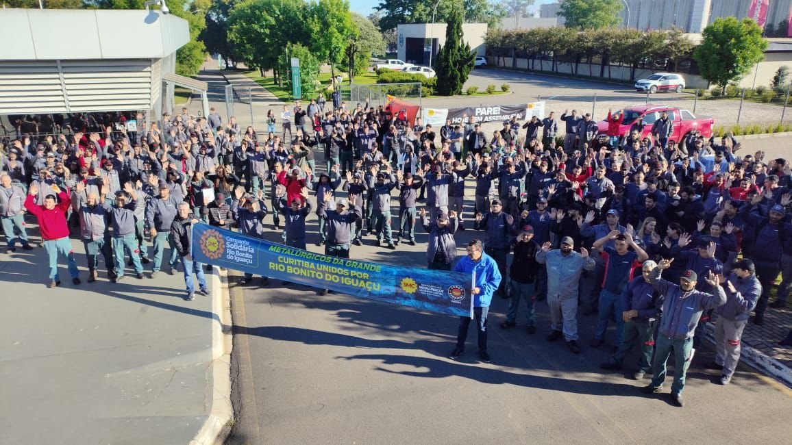 Metalúrgicos da Grande Curitiba lançam campanha solidária em apoio a Rio Bonito do Iguaçu