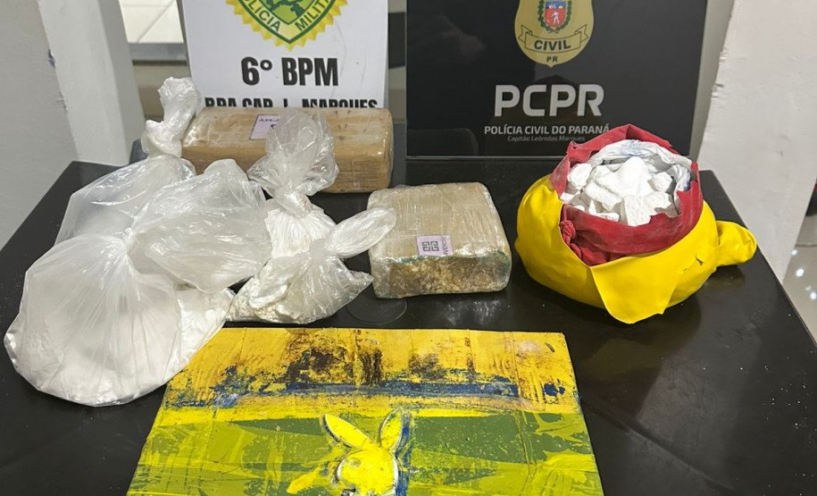 Operação policial desarticula esquema de tráfico no Oeste do Paraná e resulta em três prisões