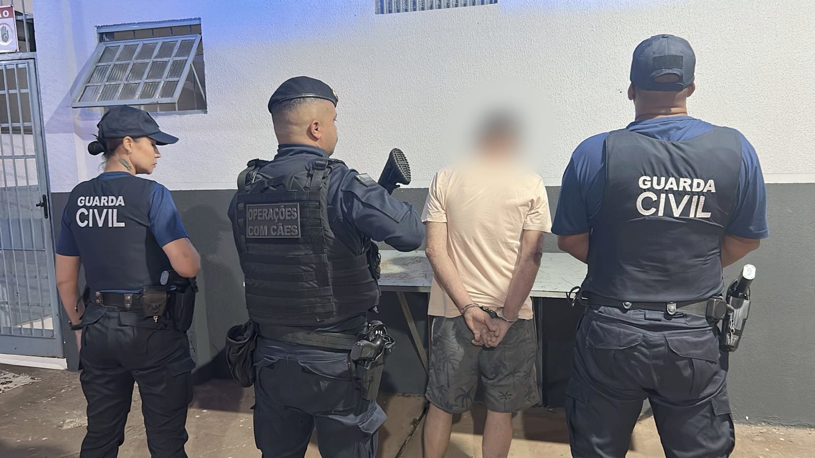 Foragido da Justiça é capturado pela Guarda Civil no Centro de Maringá