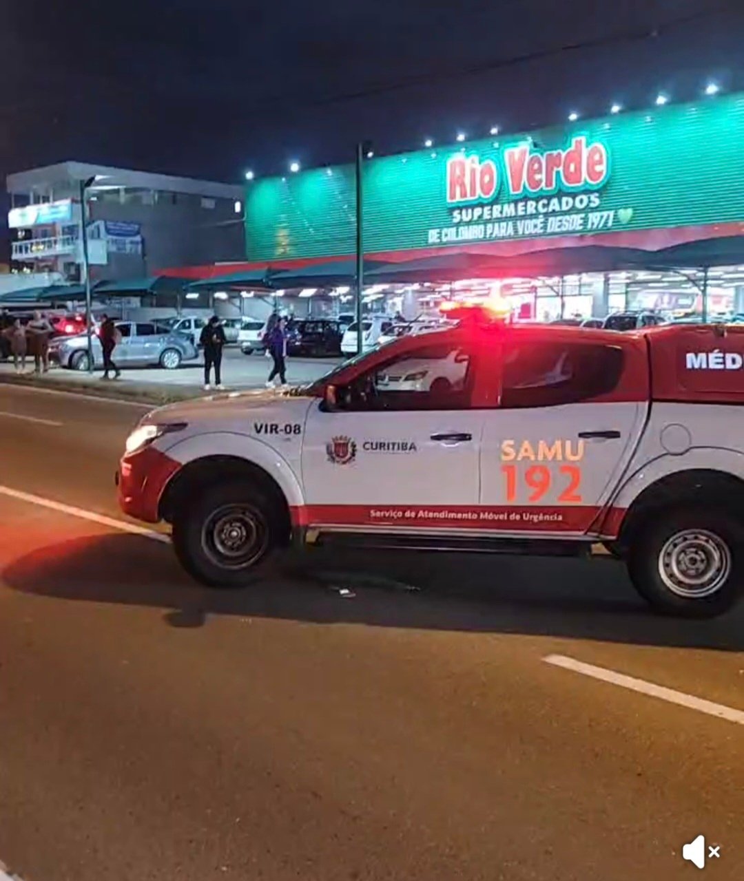 Mulher fica gravemente ferida após atropelamento na Estrada da Ribeira, em Colombo