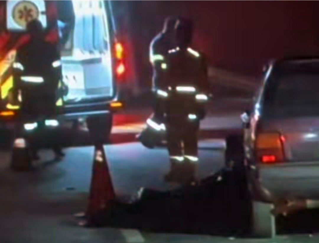 Mulher morre em grave acidente na Estrada da Ribeira, em Colombo; motorista foge sem prestar socorro