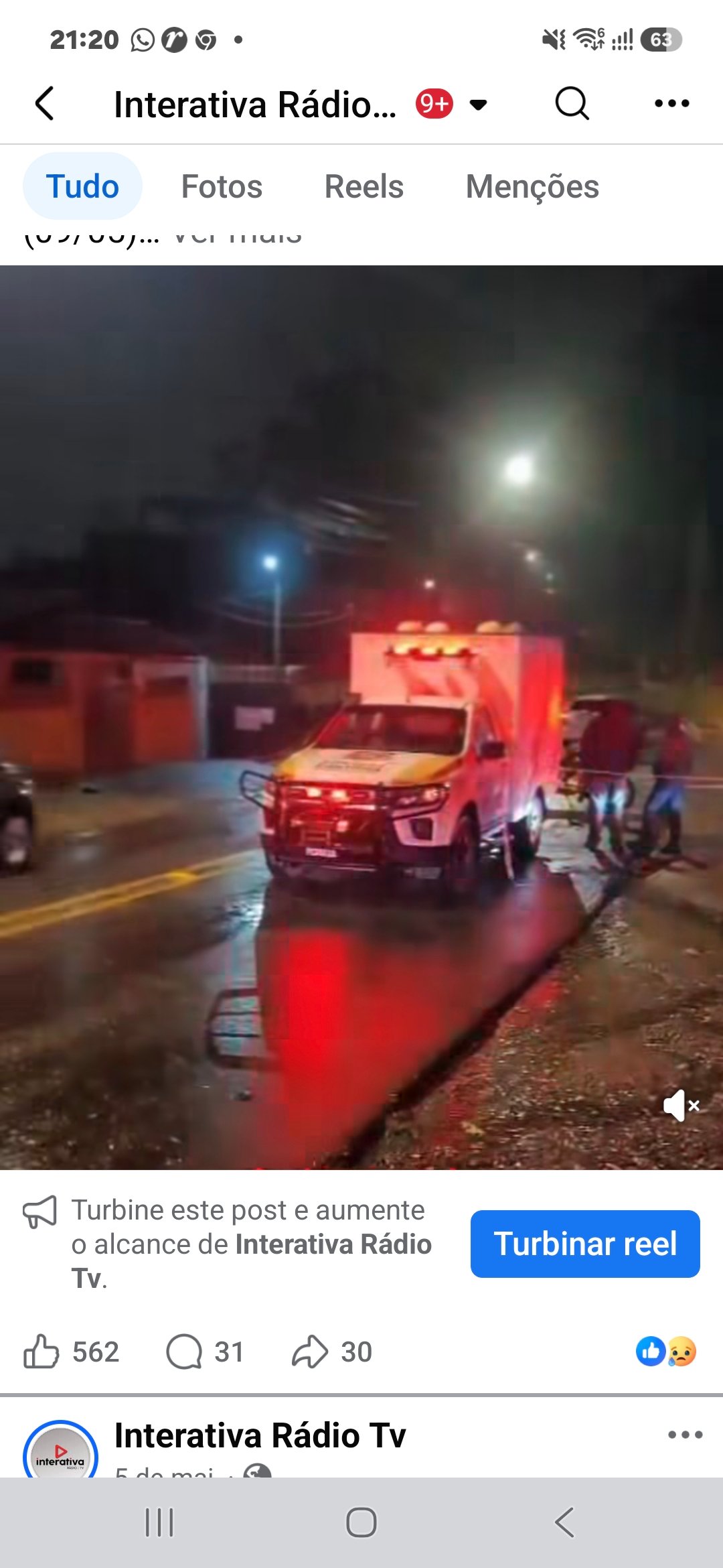 Motociclista morre após colisão com carro
