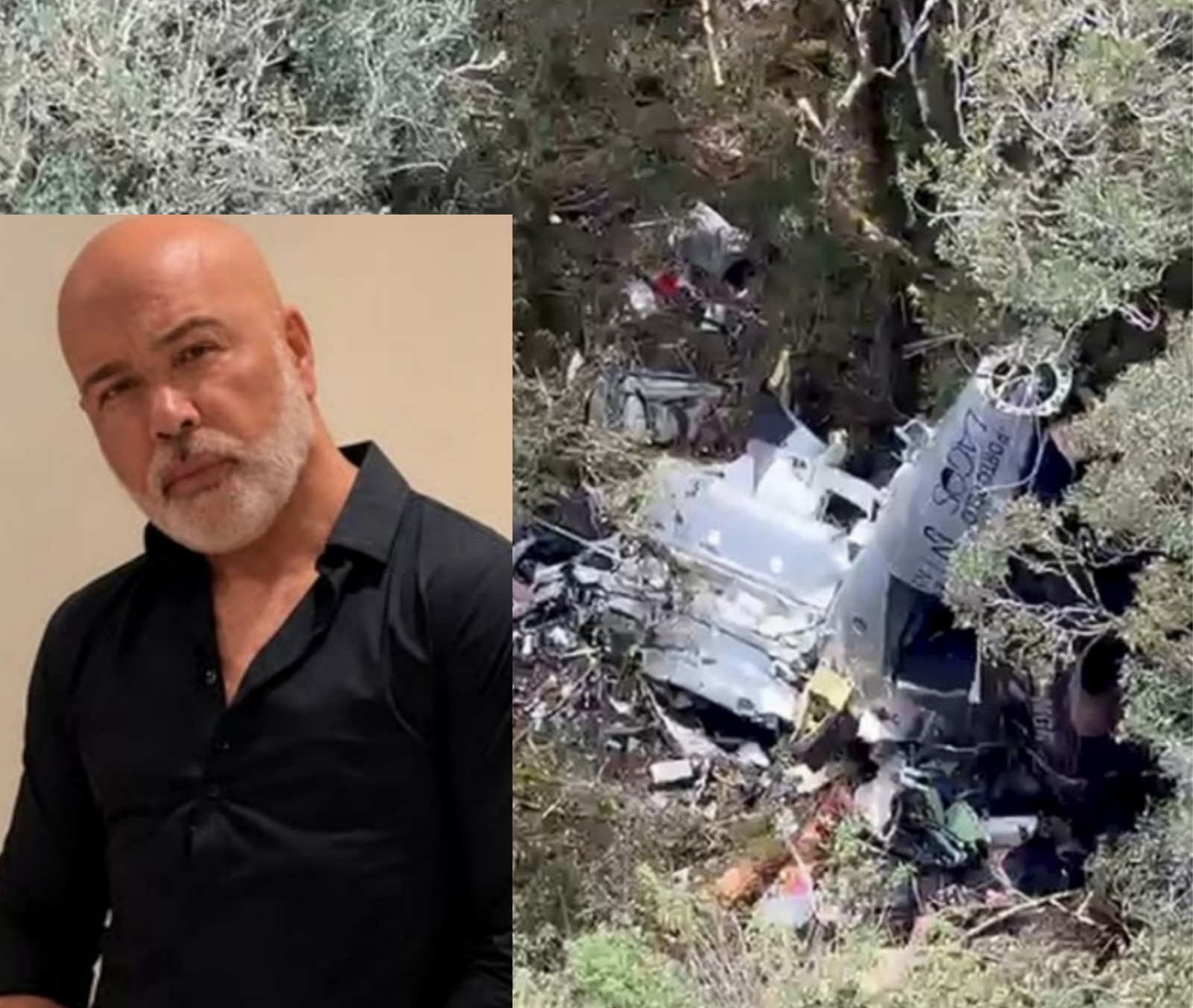 Tragédia: Cantor Rick, da dupla com Renner, morre após queda de helicóptero na Serra de SC
